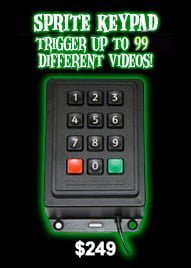 10-Key Keypad to Trigger Videos