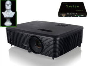 Haunted House Video Projector