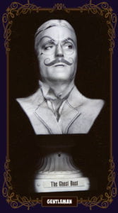 The English Gentleman Escape Room animatronic character