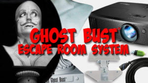 The Best Escape Room equipment includes the innovative Ghost Bust projection system.