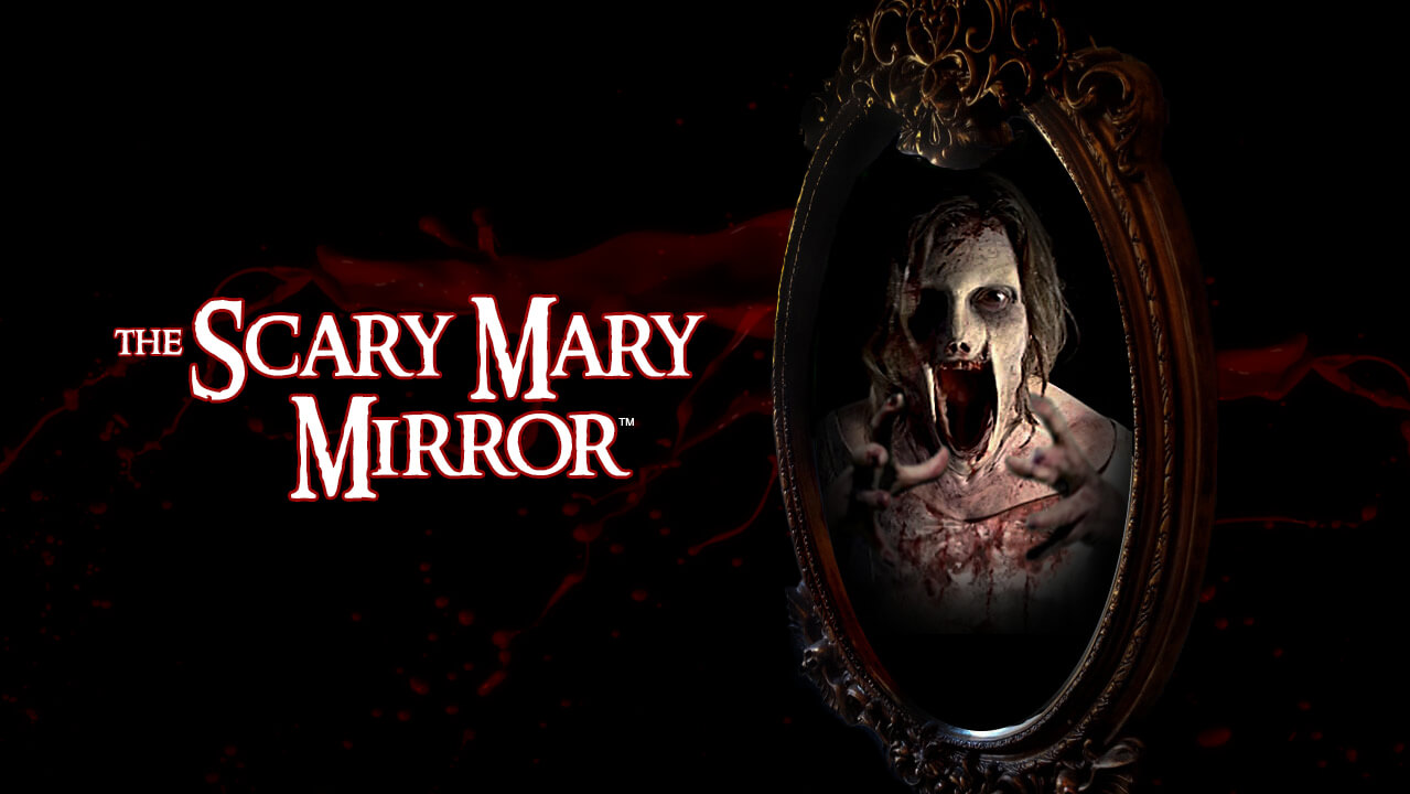 Scary Mary Mirror $1899 | Bloody Mary Mirror Prop | Heart-Stopping Scares