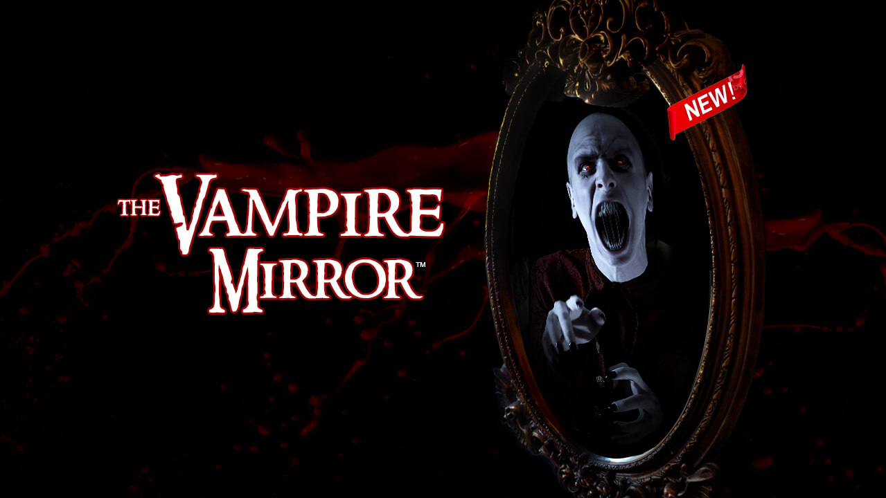 Scary Vampire Startle Mirror