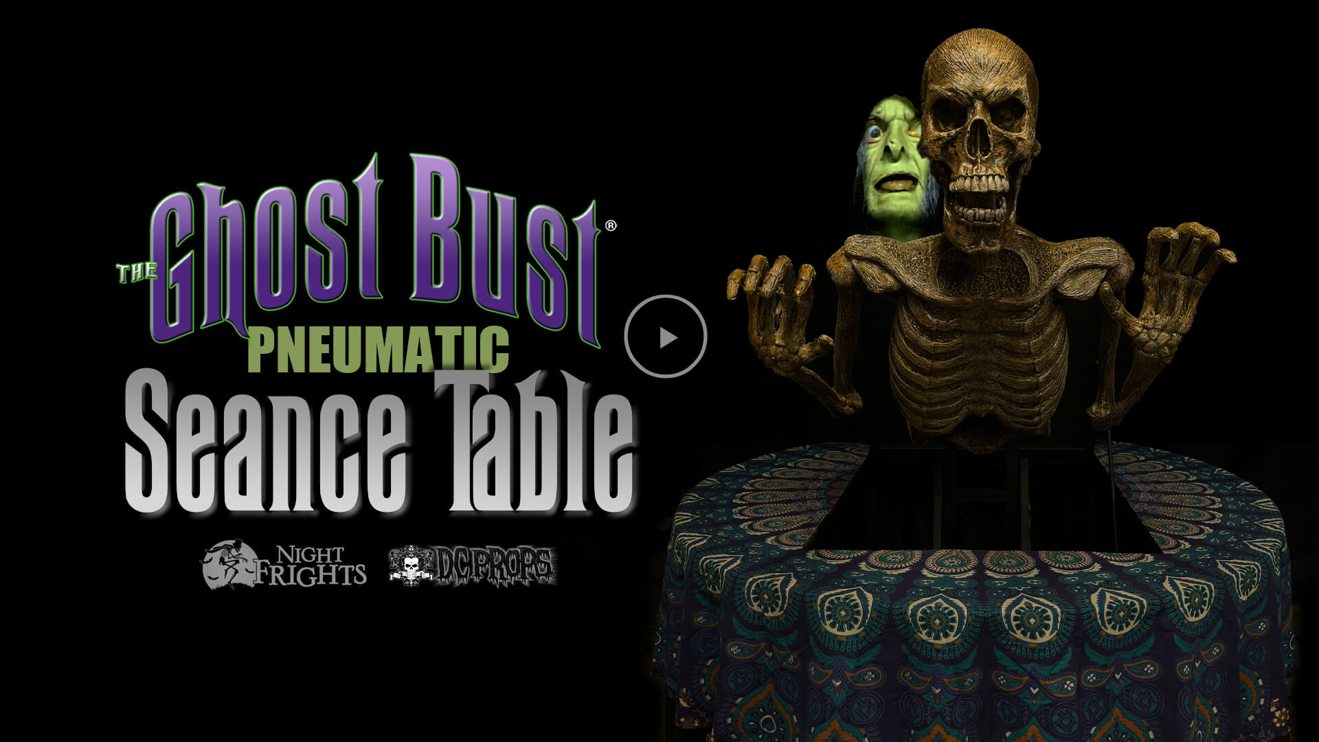 Ghost Bust Pneumatic Seance Table