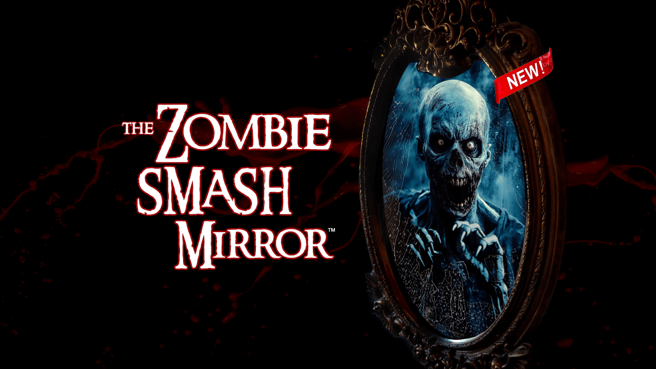 Zombie Smash Mirror - New best startle scare for any haunted house!