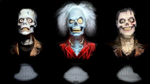 Ghost Bust Trio Halloween Projection Effect