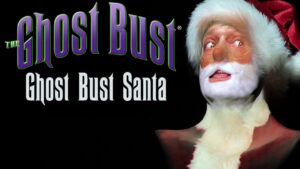Animated Santa prop Ghost Bust holiday Christmas Animatronic prop thumbnail