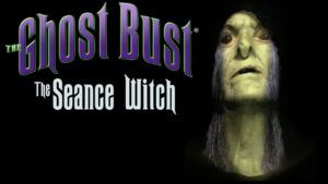 Animated Witch Halloween Prop Ghost Bust thumbnail