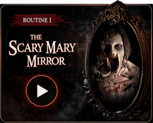 Scary Mary Mirror haunted mirror routine video preview thumbnail