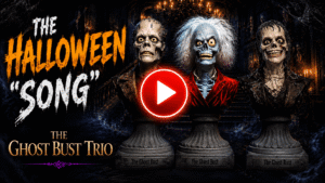 See the Ghost Bust Trio perform The Halloween Song! Best Halloween Prop ever!